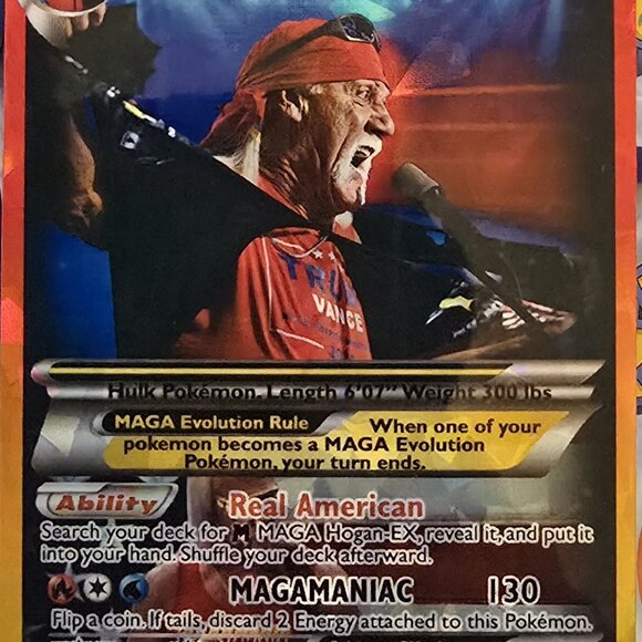 Hulk Hogan Pokemon Card - Picture 6 of 8